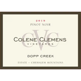 Colene Clemens Vineyards Pinot Noir Dopp Creek Estate Chehalem Mountains