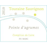 Complices de Loire Touraine Sauvignon Pointe d’Agrumes