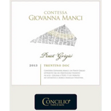 Concilio Contessa Giovanna Manci Trentino Pinot Grigio