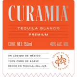 Curamia Tequila Blanco Premium Tequila 80 Proof