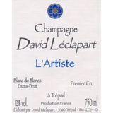 David Leclapart Champagne 1er Cru Extra-Brut Blanc de Blancs L'Artiste