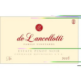 de Lancellotti Estate Pinot Noir