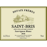 Defaix Frères es Saint-Bris Sauvignon Blanc
