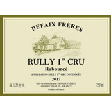 Defaix Frères Rully 1er Cru Rabource 2019