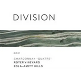 Division Wine Co. Chardonnay Quatre Royer Vineyard Eola-Amity Hills