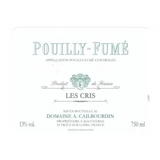 Domaine Alain Cailbourdin Pouilly-Fume Les Cris