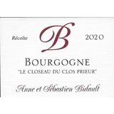 Domaine Anne et Sebastien Bidault Bourgogne Le Closeau Du Clos Prieur