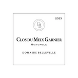 Domaine Belleville Monthelie Clos Du Meix Garnier Monopole