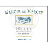 Domaine Berger Manoir De Mercey Rully En Rosey 2018