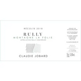 Domaine Claudie Jobard Rully Montagne La Folie Blanc