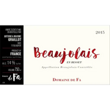 Domaine de Fa Beaujolais En Besset 2019