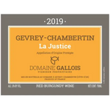 Domaine Dominique Gallois Gevrey-Chambertin La Justice 2019