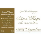 Domaine Frantz Chagnoleau Macon-Villages Clos Saint-Pancras