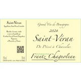 Domaine Frantz Chagnoleau Saint-Veran De Prisse A Chasselas