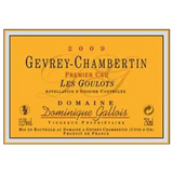 Domaine Gallois Gevrey-Chambertin 1er Cru Les Goulots