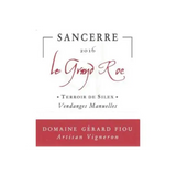 Domaine Gerard Fiou Sancerre Le Grand Roc Terroir De Silex Rouge