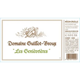 Domaine Guillot-Broux Mâcon-Cruzille Les Genievrieres Blanc 2019