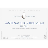 Domaine Jacques Girardin Santenay 1er Cru Clos Rousseau
