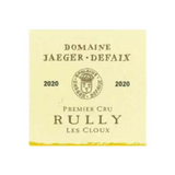 Domaine Jaeger Defaix Rully 1er Cru Les Cloux Blanc