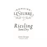 Domaine LeSeurre Riesling Semi Dry Cuvee Classique Finger Lakes