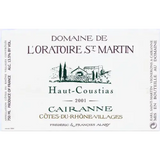 Domaine L’Oratoire Saint-Martin Cairanne Haut Coustias Rouge 2019
