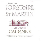 Domaine L’Oratoire Saint-Martin Côtes du Rhône-Villages Cairanne Les Douyes 2019