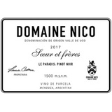 Domaine Nico Pinot Noir Le Paradis Mendoza 2016