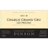 Domaine Pinson Freres Chablis Grand Cru Les Preuses Charlene et Laurent Pinson