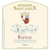 Domaine Saint Gayan Rasteau 2016