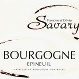 Domaine Savary Bourgogne Epineuils 2017