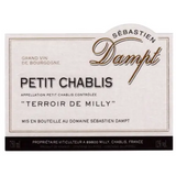 Domaine Sebastien Dampt Petit Chablis Terroir de Milly 2020