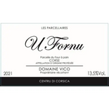 Domaine Vico Corse U Fornu Les Parcellaires Rouge