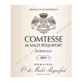 Domaines Comte de Malet Roquefort Bordeaux Blanc