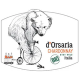 D’Orsaria Chardonnay Bio Stay Wild Bear Label