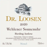 Dr. Loosen Riesling Wehlener Sonnenuhr Auslese 2020