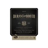 Durant & Booth Cabernet Sauvignon Bourbon Barrel Aged Napa Valley