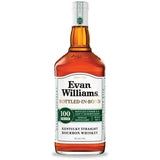 Evan Williams Straight Bourbon White Label Bottled In Bond