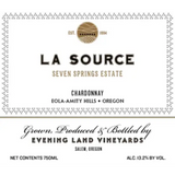 Evening Land Chardonnay La Source Seven Springs Vineyard Eola-Amity Hills 2018
