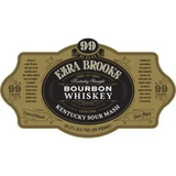 Ezra Brooks Kentucky Sour Mash Straight Bourbon Whiskey 99 Proof