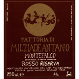 Fattoria Di Milziade Antano Montefalco Riserva Rosso