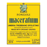 Fongoli Maceratum Umbria Trebbiano IGT