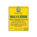 Fongoli Umbria Trebbiano Maceratum