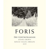 Foris Vineyards Dry Gewürztraminer Estate Grown Rogue Valley 2019