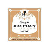 Francois et Julien Pinon Vouvray Buvez du Bon Pinon Blanc Sec De Qualite