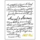 Friend & Farmer White