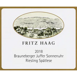 Fritz Haag Riesling Sonnenuhr Spätlese
