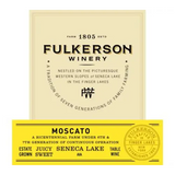 Fulkerson Winery Moscato Estate Grown Seneca Lake