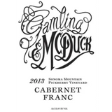 Gamling & McDuck Cabernet Franc Pickberry Vineyard Sonoma Mountain