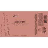 Gehricke Cabernet Sauvignon Knights Valley