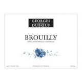 Georges Duboeuf Brouilly Flower Label